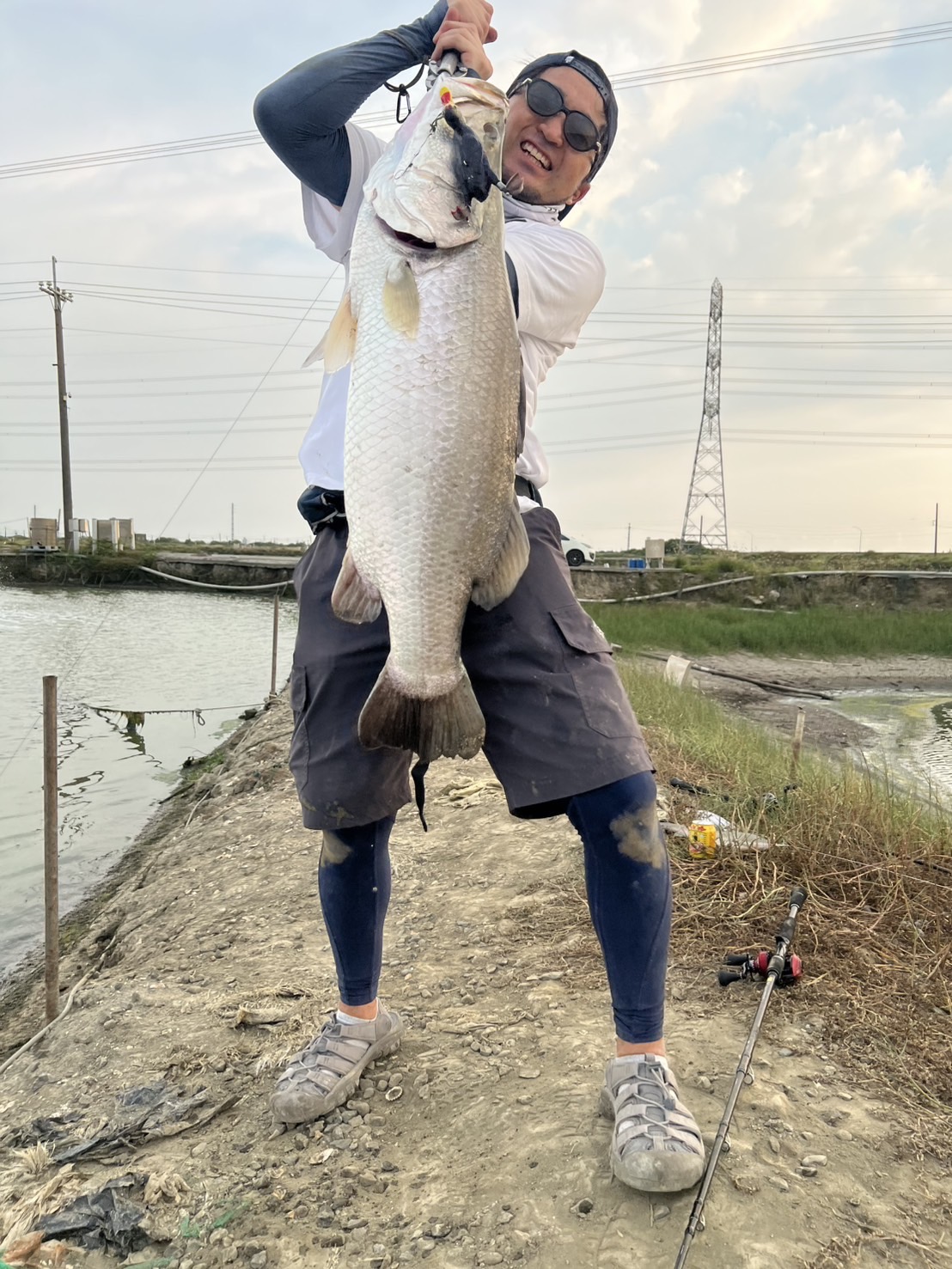 お魚ハンターはる - 台湾でバラマンディ釣果
