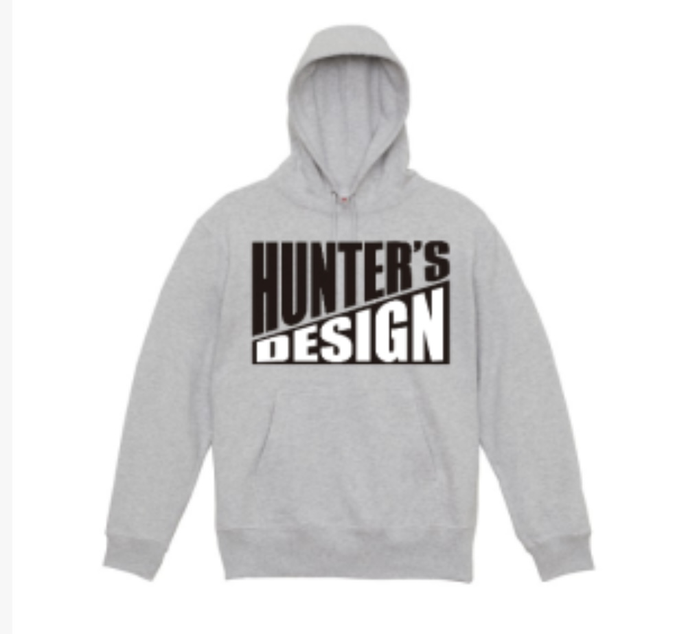 HUNTER'S DESIGN パーカー グレー